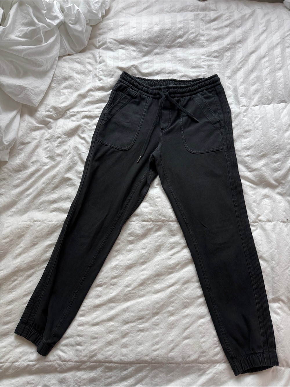 Athleta Black Drawstring Jogger Pants